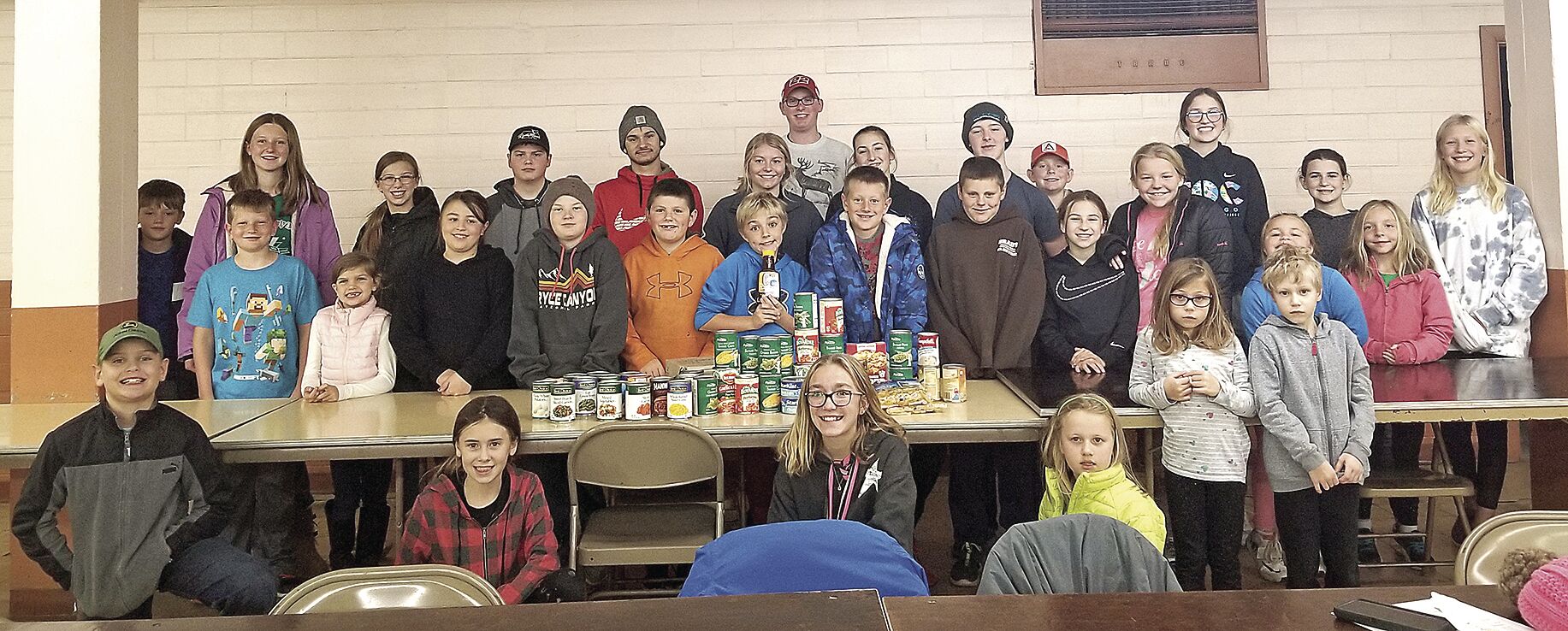 Caledonia Rockets 4-H makes ornaments, donates food
